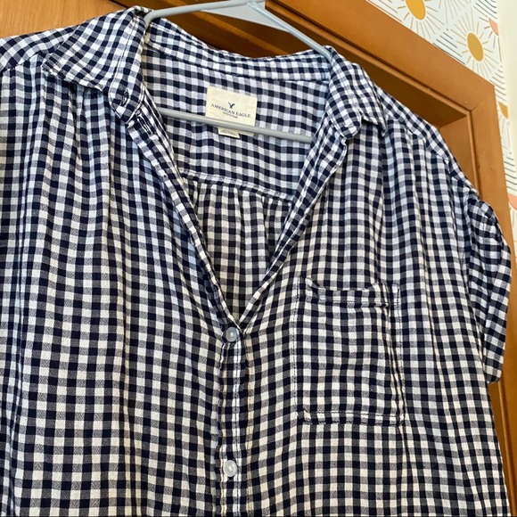 AEO Gauzy Button Up - Picture 4 of 4